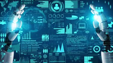 Yapay zeka, gerçek zamanlı dijital analitikler, sanal yardımcı araçlar ve küresel iletişim anlayışları için yapay zeka ile ağ bağlantısı görselleştirmesini geliştirir. Thunk