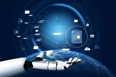 Yapay zeka düzenleme, dosya erişimini düzenleme, belge akışını otomatik hale getirme ve akıllı dosya işlemleri yoluyla güvenli dijital içeriği yönetme. Kefil