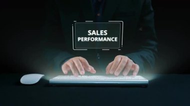 Sayısal satış performans gösterge paneli satış performans ölçümlerini, performans eğilimlerini, satış performans analizlerini ve iş bağlamında satış artışını gösteriyor. Elide