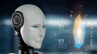 Yapay zeka, veri analizlerini öngörü modelleri, akıllı gösterge panelleri ve veri odaklı iş kararları için sanal asistan görüşleriyle yürütüyor. Çağ