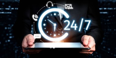 Müşteri EIDE hizmetleri için 24 saat çalışan müşteri desteği, çevrimiçi yardım masası ve çağrı merkezi müşterilere teknik bilgiler sunmaktadır