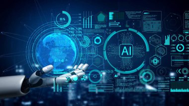 LLM Teknoloji, Büyük Veri, Makine Öğrenme, İş Desteği için Üretici AI, Geleceğin AI Teknolojisi ve Yapay Zeka Mühendisliği Asistan Beyin İşlemcisi. Thunk