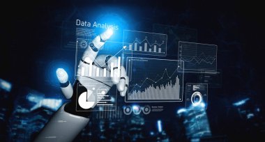 Yapay zeka, gösterge panellerini otomatikleştirerek, istatistikleri görselleştirerek ve gerçek zamanlı performans içgörüleri yoluyla stratejik kararları destekleyerek iş veri analizlerini geliştirir.