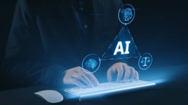 LLM Teknoloji, Büyük Veri, Makine Öğrenme, İş Desteği için Üretici AI, Geleceğin AI Teknolojisi ve Yapay Zeka Mühendisliği Asistan Beyin İşlemcisi. Elide