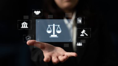 Hukuki uyum ve adalet ölçeği, adliye, sözleşme, politika, anlaşma, kural ve iş ortamındaki hakların korunmasını gösteren yönetim kavramı
