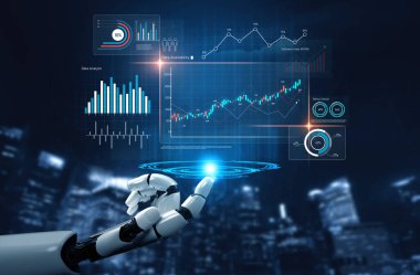 Yapay zeka veri analizi torpido gözü, finansal modelleri tespit etme, ölçümleri görselleştirme ve iş kararları ve performans tahminleri için içgörü üretme. Kefil