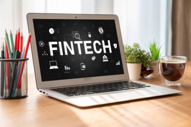 Pazarlama stratejisini analiz etmek için kullanılan Fintech finansal teknoloji yazılımı