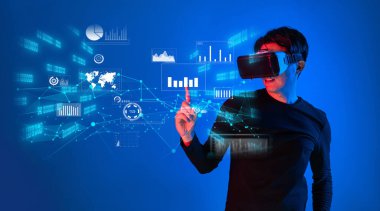 Sanal gerçekliğin ve veri analizlerinin kaynaşmasını modern bir ortamda keşfedin, finansal planlama ve pazarlama stratejilerini geliştirmek için büyüleyici bir teknoloji gösterin. XDMCP