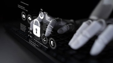 Yapay zeka, zeki tehdit tespiti, sanal asistan uyarıları ve yapay zeka sahibi dijital ihlallerle siber güvenliği güçlendirir. Latch