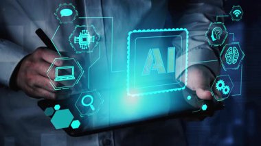 LLM Teknoloji, Büyük Veri, Makine Öğrenme, İş Desteği için Üretici AI, Geleceğin AI Teknolojisi ve Yapay Zeka Mühendisliği Asistan Beyin İşlemcisi. Thunk