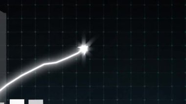 İma edici grafik grafiğindeki iş büyümesi konsepti pazarlama satışlarının gelecekteki hedefe arttığını gösteriyor. Şirket işlerinin yükselmesi için mükemmel bir mali durum. Finans ve para 3B oluşturma .