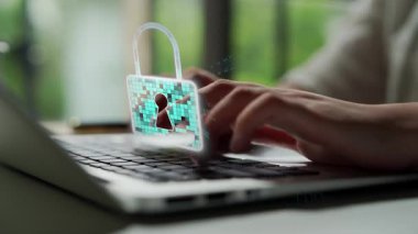 Siber tehditlere karşı siber güvenlik ve siber güvenlik stratejileri, sistem hacklemeleri, dijital ihlaller, ağ saldırıları ve güçlü siber güvenlik altyapısına sahip verilerin korunması. Thunk