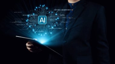 LLM Teknoloji, Büyük Veri, Makine Öğrenme, İş Desteği için Üretici AI, Geleceğin AI Teknolojisi ve Yapay Zeka Mühendisliği Asistan Beyin İşlemcisi. Elide