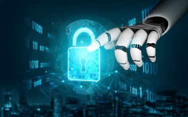 Yapay zeka, zeki tehdit tespiti, sanal asistan uyarıları ve yapay zeka sahibi dijital ihlallerle siber güvenliği güçlendirir. Kefil