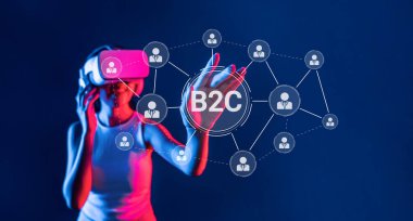 Sanal gerçeklik yoluyla, müşteri etkileşimlerini ve bağlantılarını temsil eden dijital ağ grafiklerini göstererek, iş dünyasının tüketiciye katılımının yenilikçi dünyasını keşfedin. XDMCP