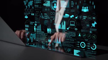 Bağlantı ağı görselleştirmesi küresel bağlantıyı, ağ iletişimini, dijital bağlantı analitiğini gösteriyor. Ağ araçlarını gerçek zamanlı içgörü destekle ve bağlantı sistemini geliştir. Thunk