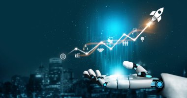 AI, stratejik performansı hızlandırma amaçlı büyüme, başarı ve iş planlarını analiz ederek iş büyütme stratejisini geliştirir