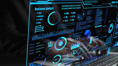 Modern dijital işletmelerde veri analizi ve gerçek zamanlı analitik, öngörü veri modellemesi, iş zekası analizleri ve veri odaklı karar verme stratejisi. Thunk