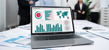 İş veri paneli pazarlama stratejisi planlaması için canlı iş zekası analizi sağlar