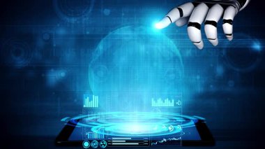 Yapay zeka, veri analizlerini öngörü modelleri, akıllı gösterge panelleri ve veri odaklı iş kararları için sanal asistan içgörüleri ile yürütüyor..