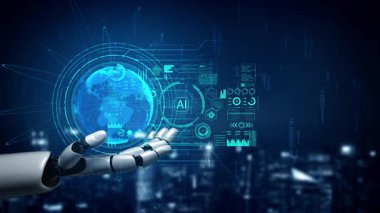 LLM Teknoloji, Büyük Veri, Makine Öğrenme, İş Desteği için Üretici AI, Geleceğin AI Teknolojisi ve Yapay Zeka Mühendisliği Asistan Beyin İşlemcisi. Thunk