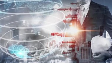 Küresel ısınma gibi dünyaya sorunlara yol açan geleneksel enerji endüstrisinden gelen hava kirliliğinin yaratıcı yönetimi. Dönemin değişim kavramı, eski zehirli atık fabrikasını durdurmak..