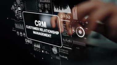 Veri Görselleştirme ve Analitik Temsilciliği ile Müşteri İlişkileri Yönetiminin Dijital Arayüzü. Asemptotik akıllı veri analitiği.