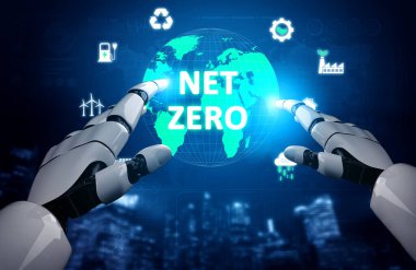 AI, net sıfır hedeflere ulaşmak ve dijital ticareti yeşil yenilikle dönüştürmek için eko-zeki araçlar ve sanal asistanlarla sürdürülebilirlik stratejisine rehberlik etmektedir. Kefil