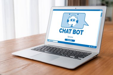 Müşteri sorularına otomatik olarak cevap veren mod çevrimiçi iş için Chatbot yazılım uygulaması