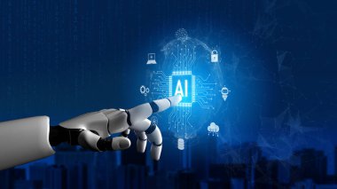 AI, dünya çapında yenilikleri geliştirmek ve akıllı ağları güvence altına almak için bulut, robotik, makine öğrenme ve veri sistemlerini birbirine bağlayarak küresel dijital dönüşümü yönlendirir. Kefil