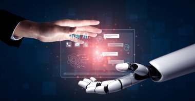 Sohbet robotu, iletişim ve yapay zeka desteğini tek bir akıllı konuşma platformuna dönüştürerek sohbet robotu arayüzünü geliştirir.