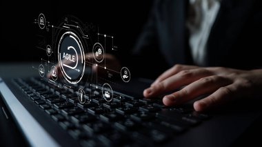 Çevik geliştirme için takımları ve çevik planlamayı kullanan çevik proje yönetimi. Çevik olmak, modern iş akışlarına göre esneklik, işbirliği ve sürekli gelişime olanak sağlar. Eğri