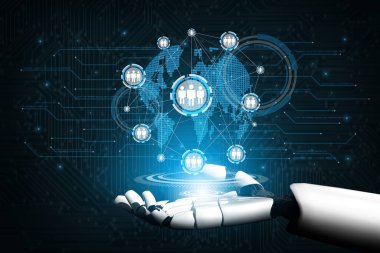 AI, akıllı platformlar ve sanal asistanlar kullanarak dijital işbirliğini ve profesyonel katılım fırsatlarını teşvik etmek için iş ağlarını genişletiyor. Kefil