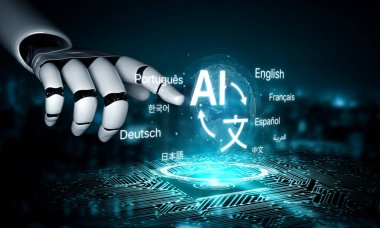 Yapay zeka dilleri, çok dilli asistanlar, akıllı çeviri araçları ve kültürler arası sanal öğrenme ortamları ile köprüleri kurar. Yapay Zeka Çizgisi