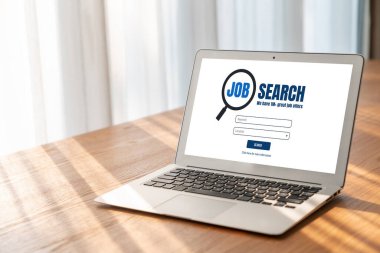 Çalışanların işe alım İnternet ağındaki iş fırsatlarını araması için mod web sitesinde online iş araması