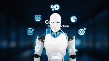 Yapay zeka, işlem otomasyonu, sanal kaynak takibi ve optimize finansal performans için akıllı sistemler yoluyla maliyet tasarrufu girişimleri sağlar. Çağ