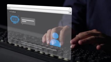 Yapay Zeka Asistanı Chatbot Prompt Mühendislik Tarafından Açıklanabilir Yapay Zeka Bilgileri ve Akıllı İş Desteği için LLM Derin Öğrenme Teknolojisi tarafından kontrol ediliyor. Muxer