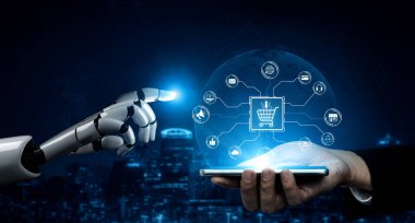 Yapay zeka, sanal asistanlar, platformlar arası entegrasyon ve akıllı müşteri ilişkileri araçlarıyla çok kanallı pazarlamayı geliştirir. Yapay Zeka Çizgisi