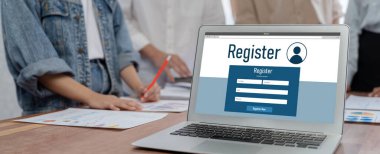 İnternet sitesinde canlı form doldurma için çevrimiçi kayıt formu