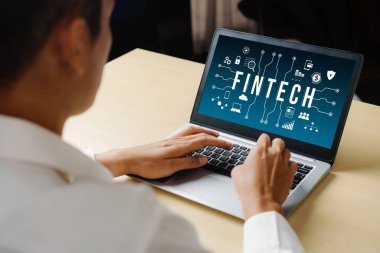 Pazarlama stratejisini analiz etmek için kullanılan Fintech finansal teknoloji yazılımı