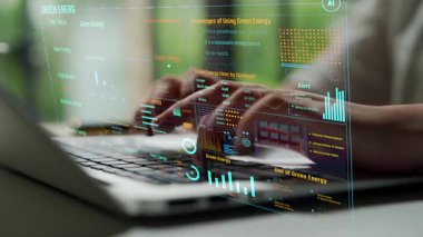 Sürdürülebilir iş uygulamaları, yeşil yenilik, çevre dostu çözümler, iklim hareketi ve çevresel hedefleri ve kurumsal sorumluluğu destekleyen uzun vadeli sürdürülebilirlik stratejileri. Thunk