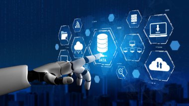 Yapay zeka, dijital iş dönüşümünü desteklemek için ölçeklenebilir altyapı, güvenli veri ve akıllı hizmetlerle bulut hesaplamasını geliştirir. Yapay Zeka Çizgisi