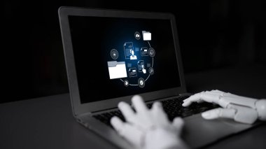 AI, güvenli dosya erişimi, kullanıcı denetimi ve verimli iş akışına sahip dijital belge yönetimini, yönetici ve takımların dijital içeriği düzenlemesine ve korumasına yardımcı olur