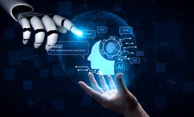 Yapay zeka sohbet robotu kullanıcılara gerçek zamanlı konuşmalarda yardımcı oluyor, otomatik cevaplar veriyor, doğal dili işliyor ve kişisel desteği etkili bir şekilde sağlıyor. Kefil