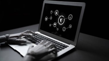 Yapay zeka, zeki tehdit tespiti, sanal asistan uyarıları ve yapay zeka sahibi dijital ihlallerle siber güvenliği güçlendirir. Latch