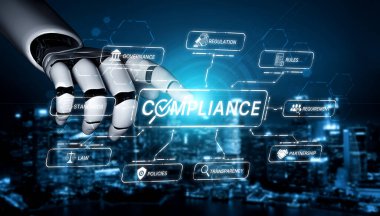 Yapay zeka, organizasyonları korumak ve şeffaflığı geliştirmek için otomatik politika kontrollerine, akıllı düzenleme sistemlerine ve akıllı denetlemeye uyulmasını sağlar. Yapay Zeka Çizgisi