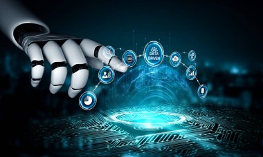 AI, akıllı analitik, akıllı veri görselleştirmesi ve stratejik iş hareketlerini işleyen, yorumlayan ve yönlendiren bulut tabanlı araçlarla veri güdümlü kararlar alır. Yapay Zeka Çizgisi