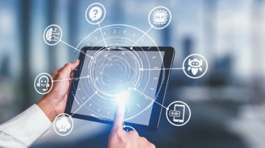 Yapay Zeka Asistanı Chatbot Prompt Mühendislik Tarafından Açıklanabilir Yapay Zeka Bilgileri ve Akıllı İş Desteği için LLM Derin Öğrenme Teknolojisi tarafından kontrol ediliyor. Spire.