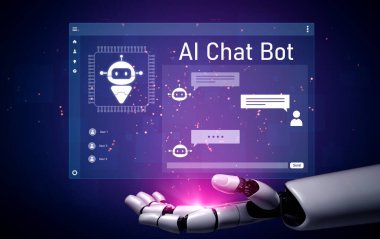 Sohbet robotu, iletişim ve yapay zeka desteğini tek bir akıllı konuşma platformuna dönüştürerek sohbet robotu arayüzünü geliştirir.