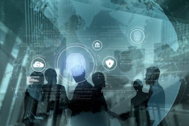 Bulut erişimini sağlamak, hassas verileri korumak ve dijital platformlardaki kullanıcıları doğrulamak için parmak izi ve yüz tanıma sistemini kullanan biyometrik kimlik sistemi